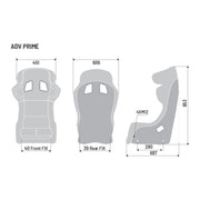 Sparco ADV Prime racing seat – view 3