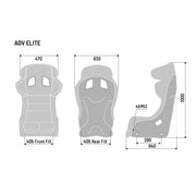 Sparco ADV Elite Carbon Racing Seat — view 3