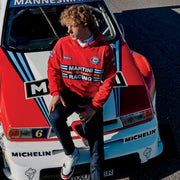 Sparco Martini Racing Replica Hoodie — Red — view 3