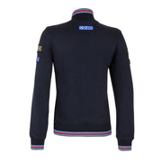 Sparco Martini Racing Women's Full Zip Sweatshirt — Navy blue — view 2