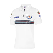 Sparco Martini Racing Women's Replica Polo — White — view 1