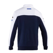 Sparco Martini Racing Half Zip Sweatshirt — Blue/White — view 2