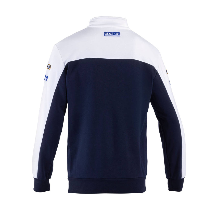 Sparco Martini Racing Half Zip Sweatshirt — Blue/White — view 2