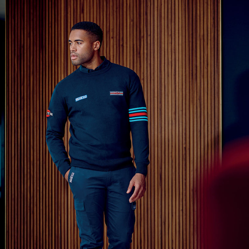 Sparco Martini Racing Wool Sweater - Black