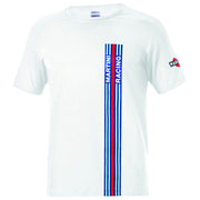 Sparco Martini Racing Big Stripes T-Shirt — White — view 1