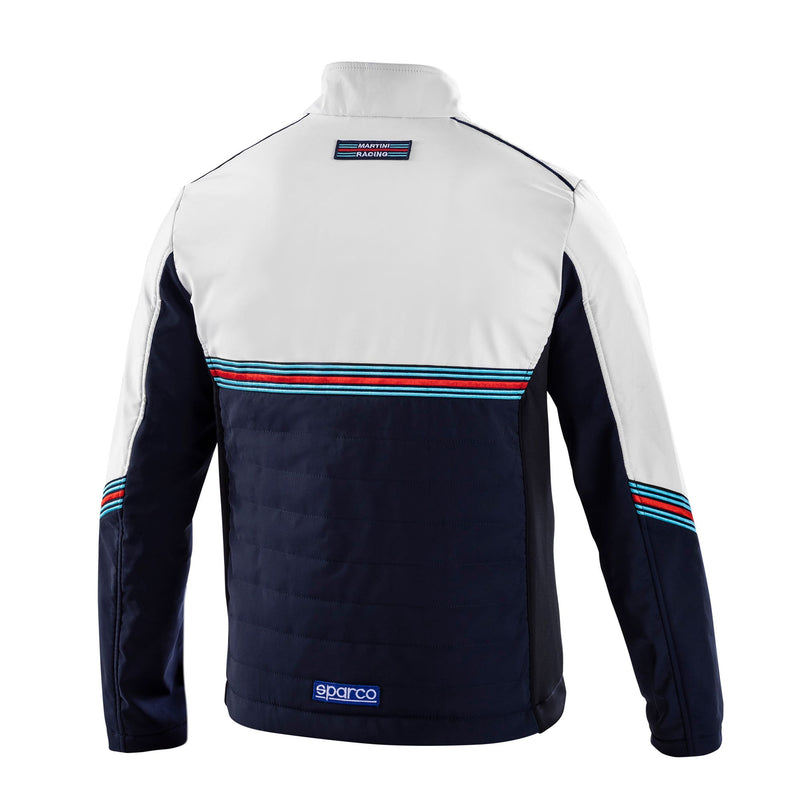 Sparco Martini Racing Softshell Jacket — Blue/White — view 2
