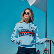 Sparco Martini Racing Women's Replica Hoodie — Light blue (Celeste) — view 2
