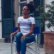 Sparco Martini Racing Women's Replica T-Shirt — White — view 4