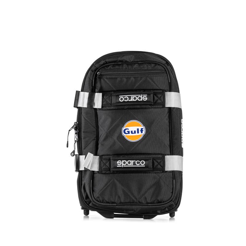 Sparco Gulf Travel Trolley Travel Bag - Black