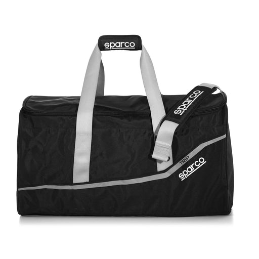 Sparco Trip Duffel Bag – Black/Silver, 89 L – view 1
