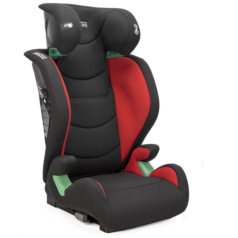 Sparco F1000KI ISOFIX i-Size Child Car Seat - Red