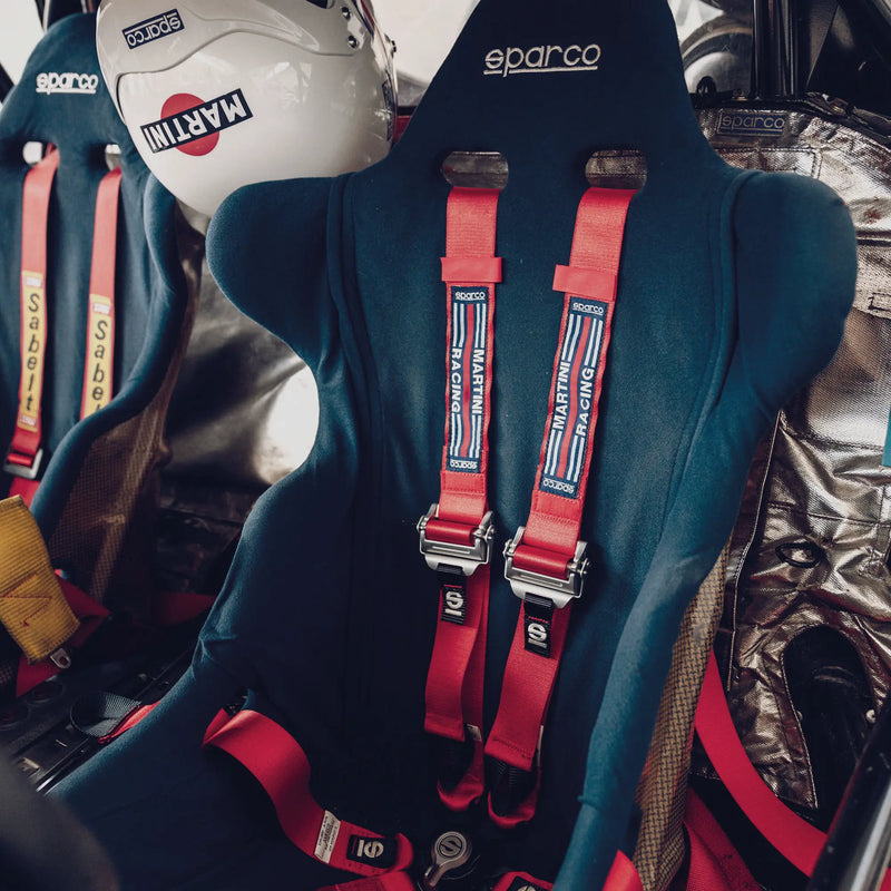 Sparco Competition H Racing Harness - Martini Racing