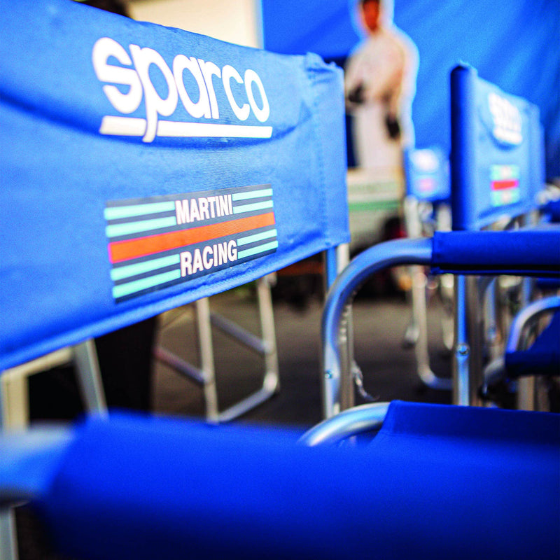 Sparco Martini Racing Aluminium Folding Director’s Chair