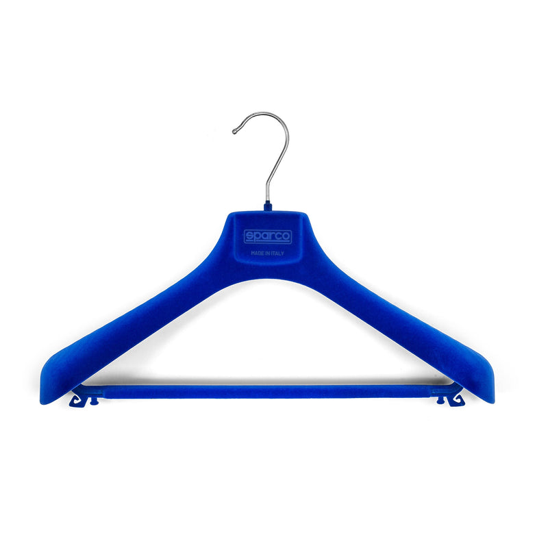 Sparco Blue Velvet Clothes Hanger 099091AZ