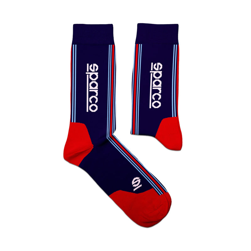 Sparco Martini Racing Iconic Socks — Navy blue/Red — view 3