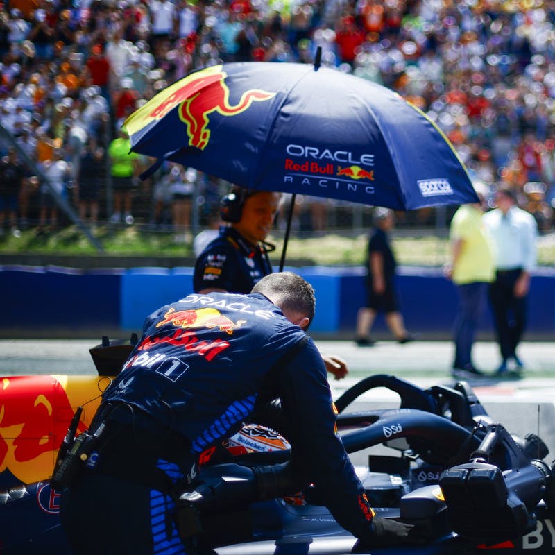 Sparco Red Bull Racing Umbrella - Navy