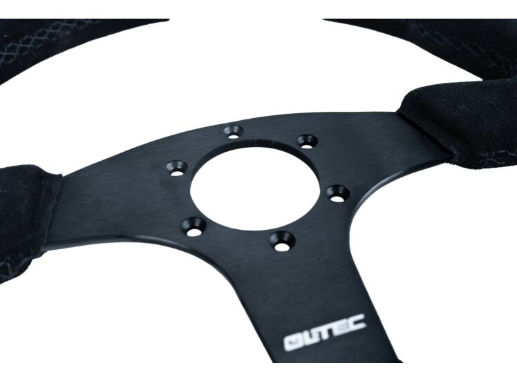 BAS ECO 350 mm Suede Steering Wheel – 35mm – BAS0113 – detail