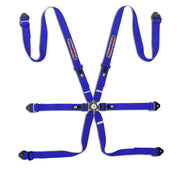 Sparco Competition H-2 Pull-Down Steel Martini 6-Point Harness