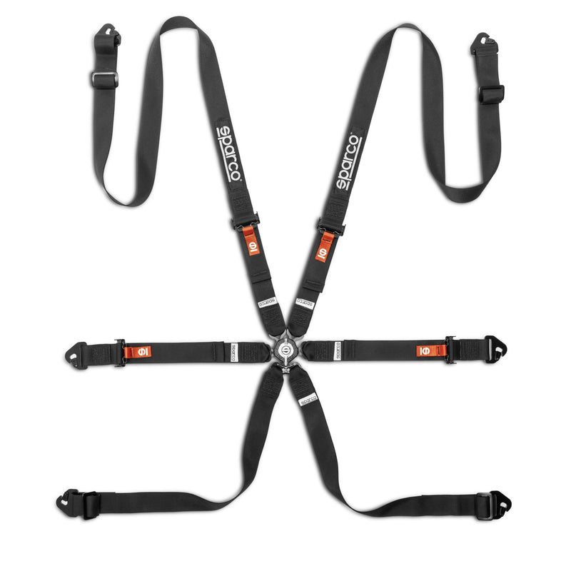 Sparco Competition H-2 Pull-Up 6-Point Harness