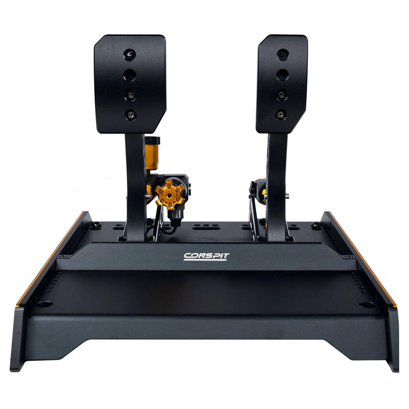 CONSPIT CPP EVO 2 V2 Hydraulic Pedal Set (2-Pedal) – Black - Conspit - Sim Race Webshop product image 2