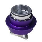 Conspit CDR Quick Release Adapter – 50 mm PCD (Purple / Silver) - Conspit - Sim Race Webshop product image 1