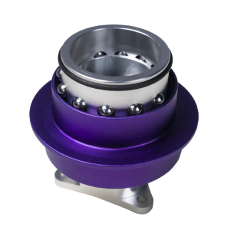 Conspit CDR Quick Release Adapter – 50 mm PCD (Purple / Silver) - Conspit - Sim Race Webshop product image 1