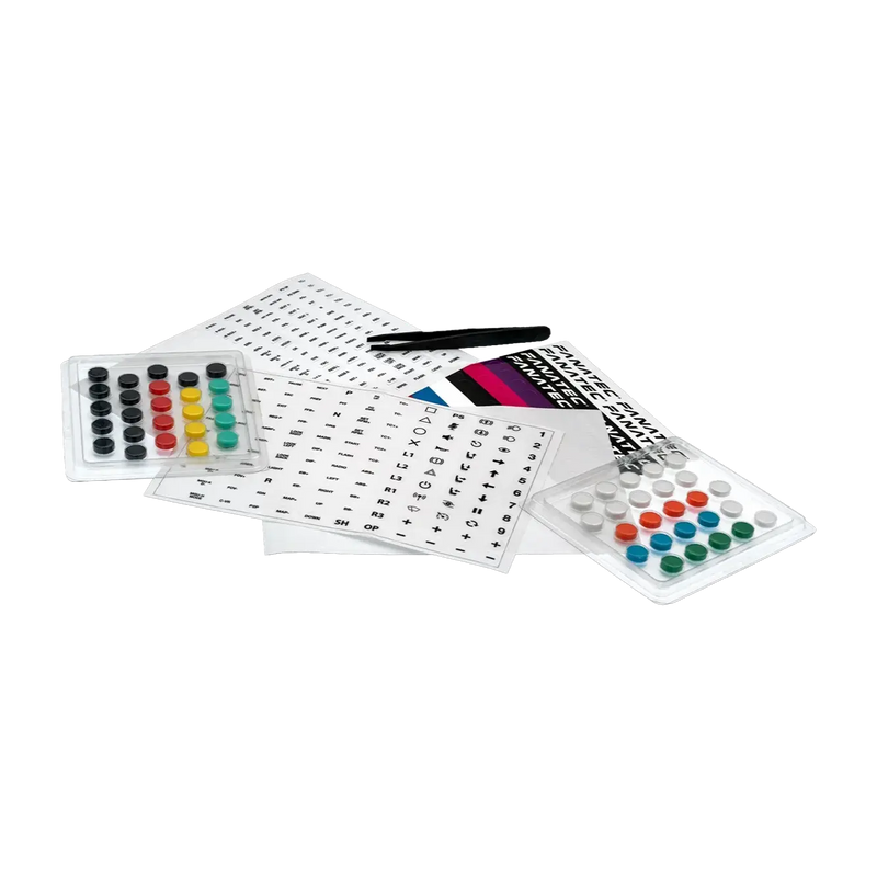 Fanatec Button Caps and Sticker Set - Fanatec / Corsair - Sim Race Webshop product image 1