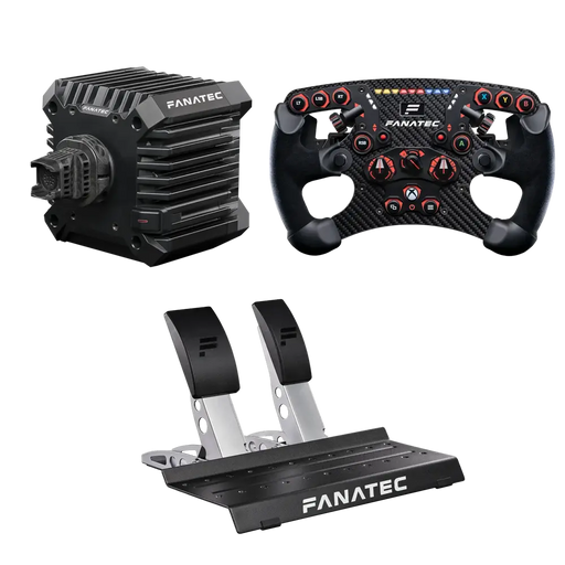 Fanatec ClubSport DD (15 Nm) + Formula V2.5 X Wheel + CSL 2-Pedal Set (Xbox Series X|S, Xbox One, PC) - Fanatec / Corsair - Sim Race Webshop product image 1