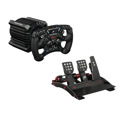 Fanatec ClubSport Racing Wheel F1® (PlayStation / PC) + ClubSport Pedals V3 Bundle - Fanatec / Corsair - Sim Race Webshop product image 1