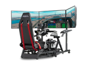 Next Level Racing® Round Tube Freestanding Triple Monitor Stand (Up to 3 x 43”) - Next Level Racing - Sim Race Webshop product image 4