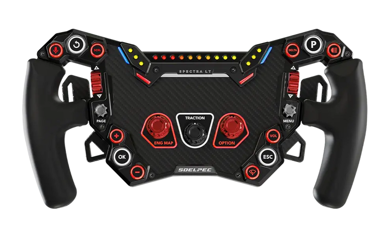 SOELPEC Spectra LT – Formula-Style RGB Sim Racing Wheel - Sim Race Webshop B.V.