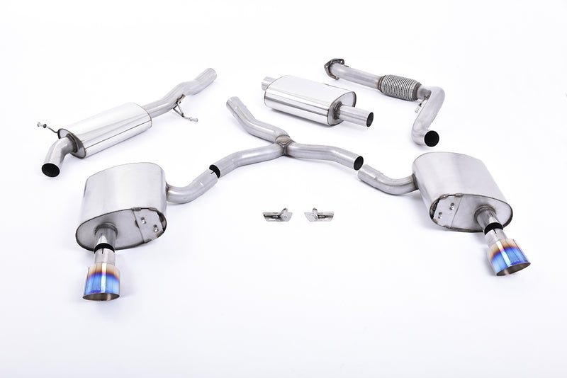 Milltek SSXAU610 Audi A4 (2.0 TFSI B9 Quattro Saloon & Avant (Non OPF/GPF Models & Without Brace Bars)) - SSXAU610_1