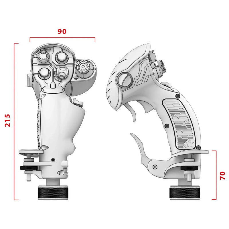 VIRPIL Controls Constellation ALPHA Prime – Left Hand - Sim Race Webshop B.V.