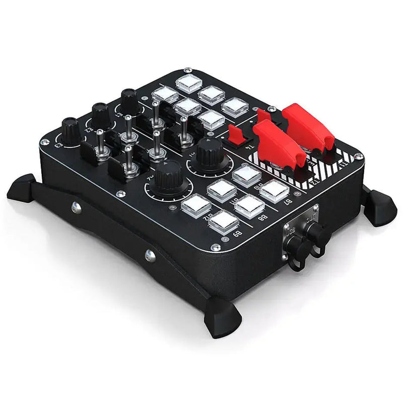 VIRPIL Controls Universal Control Panel #1 – RGB – 27 Inputs (Black) - Sim Race Webshop B.V.