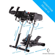 Wheel Stand Pro For Honeycomb Yoke and Throttle - Deluxe V2 - Sim Race Webshop B.V.