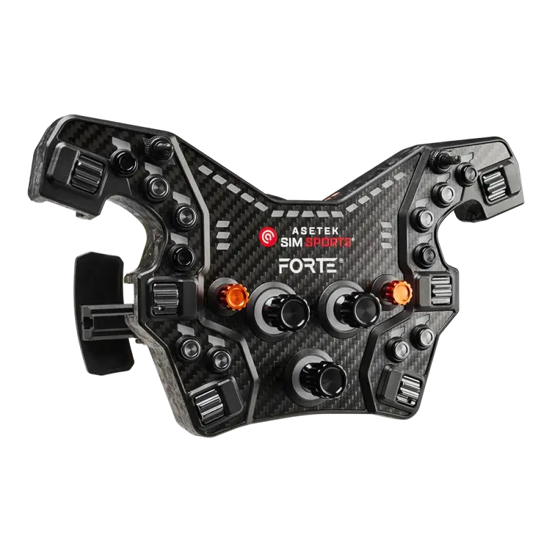 Asetek SimSports - Forte Formula Button Box (Black, Aluminum) - Asetek SimSports - Sim Race Webshop product image 2