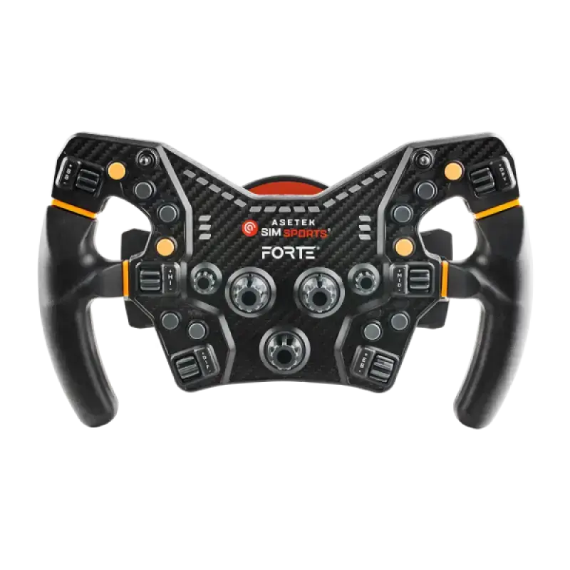Asetek SimSports® Forte™ 18Nm, Forte Formula Steering Wheel & Forte Pedals S-Series Bundle - Asetek SimSports - Sim Race Webshop product image 2