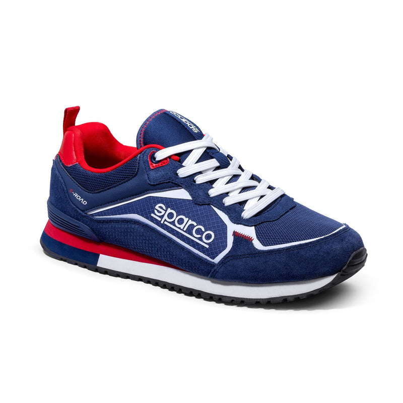 Sparco S-Road Sneakers - Grey/Navy/Black/Orange