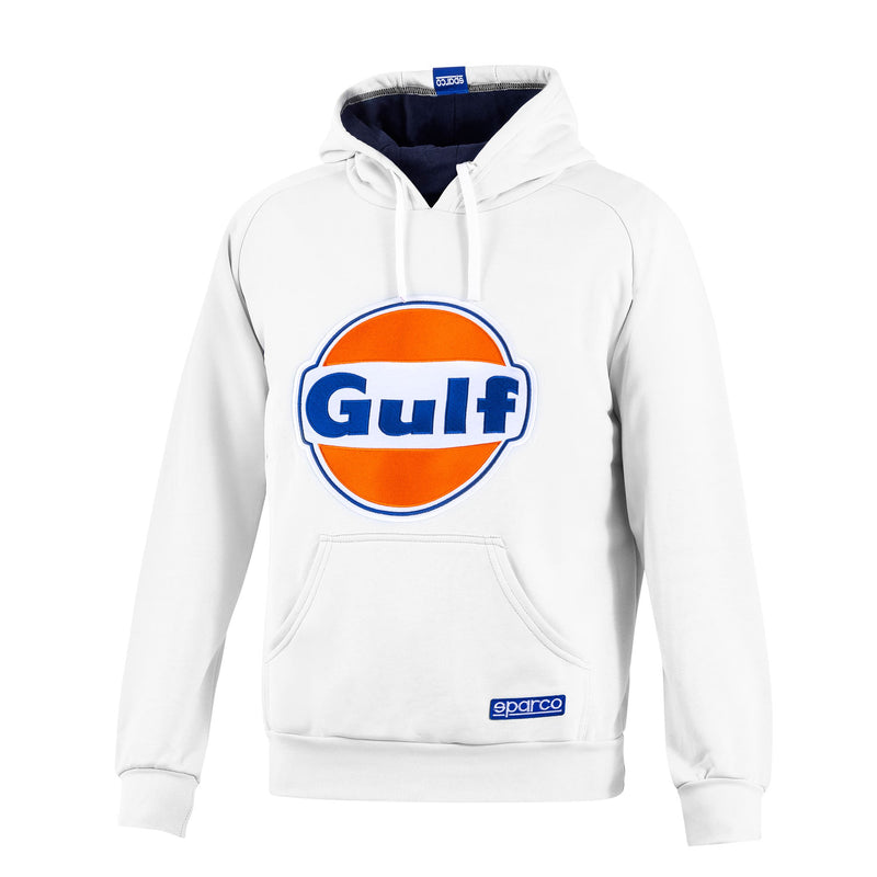 Sparco Gulf Brand Hoodie — White — view 1