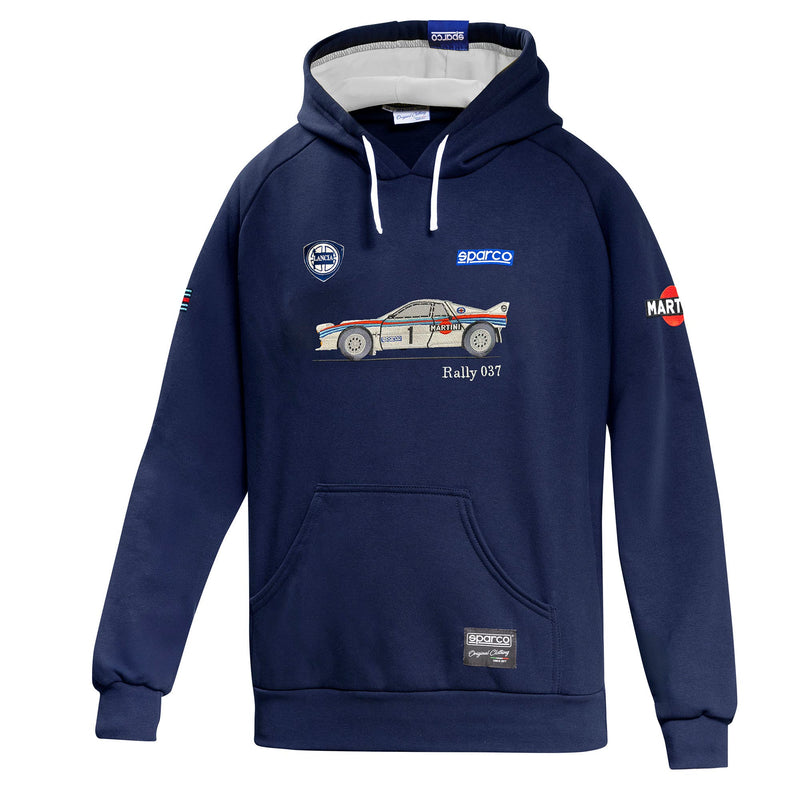 Sparco Martini Racing Lancia Martini 037 Hoodie - Navy