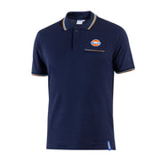 Sparco Gulf Piqué Pocket Polo — Navy blue — view 1
