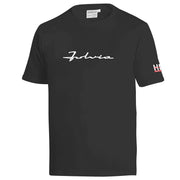 Sparco Lancia HF Fulvia Logo T-Shirt — Black — front