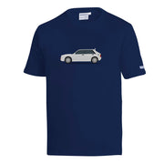 Sparco Lancia HF Delta T-Shirt — Blue/White — front