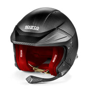 Sparco Flux RJ-i Carbon Helmet – FIA 8859-2024 – Red, XS