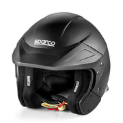 Sparco Flux RJ Helmet – FIA 8859-2024 – Black, XS