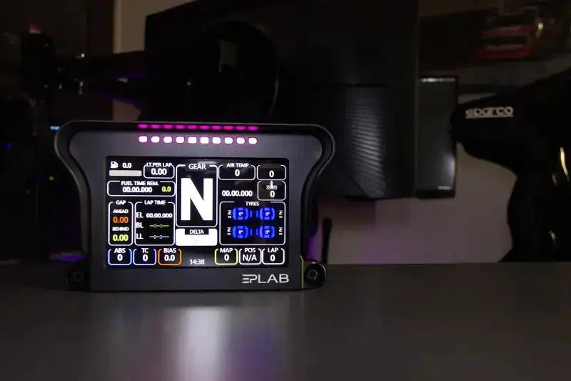 EPLAB SIM RACING HYPER-X 6,8" DDU Dashboard - Eplab Sim Racing - Sim Race Webshop product image 7