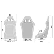 Sparco EVO QRT X racing seat – view 3