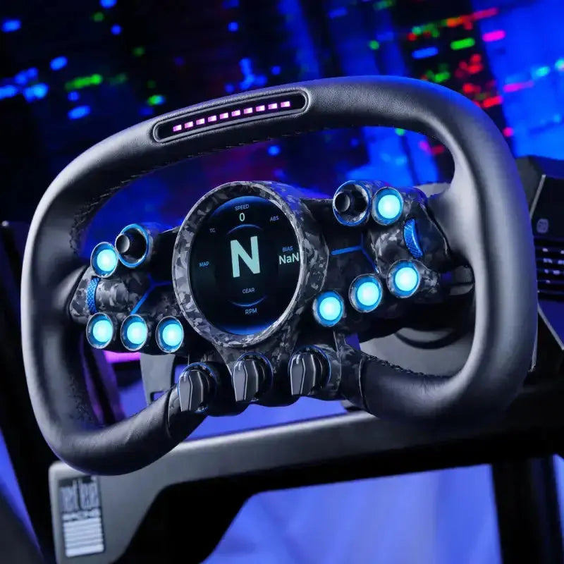 MOZA R9 Direct Drive Wheel Base - V3 + Vision GS Steering Wheel Bundle - Sim Race Webshop B.V.