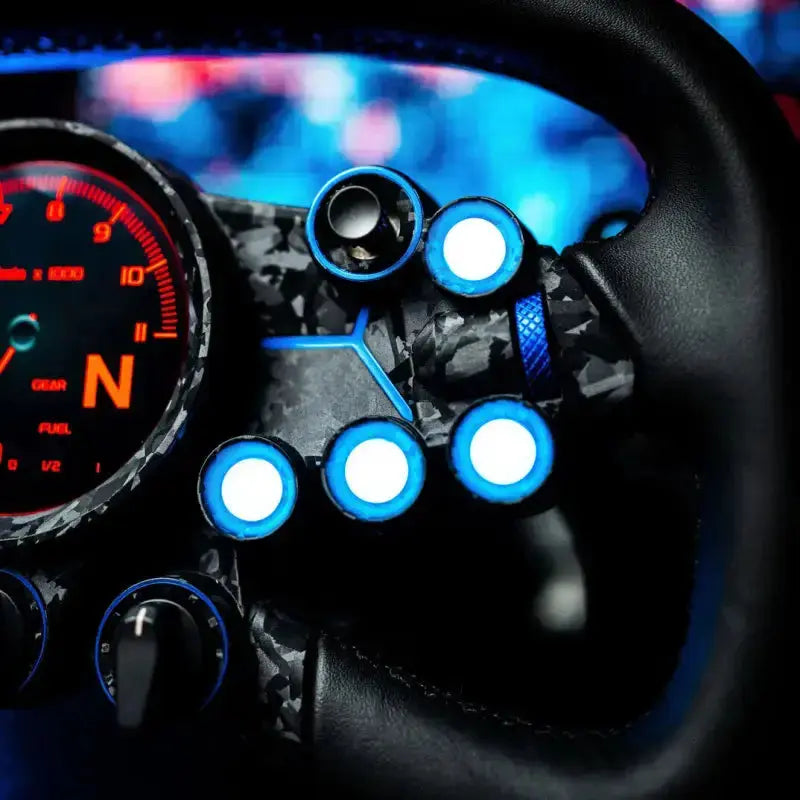 MOZA R9 Direct Drive Wheel Base - V3 + Vision GS Steering Wheel Bundle - Sim Race Webshop B.V.