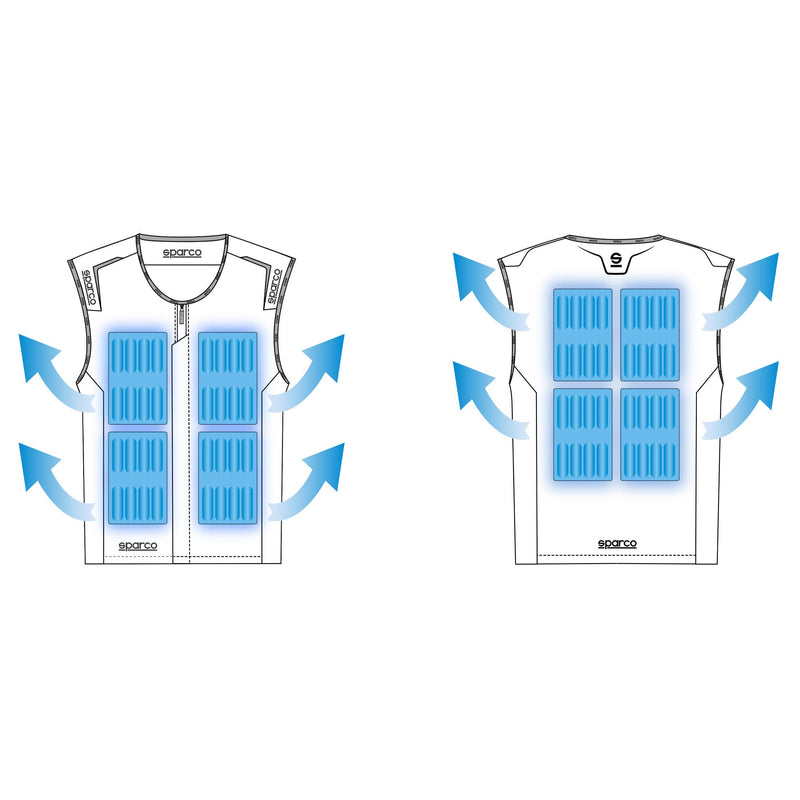 Sparco Ice Vest Cooling Vest – ICE-VEST6XXL